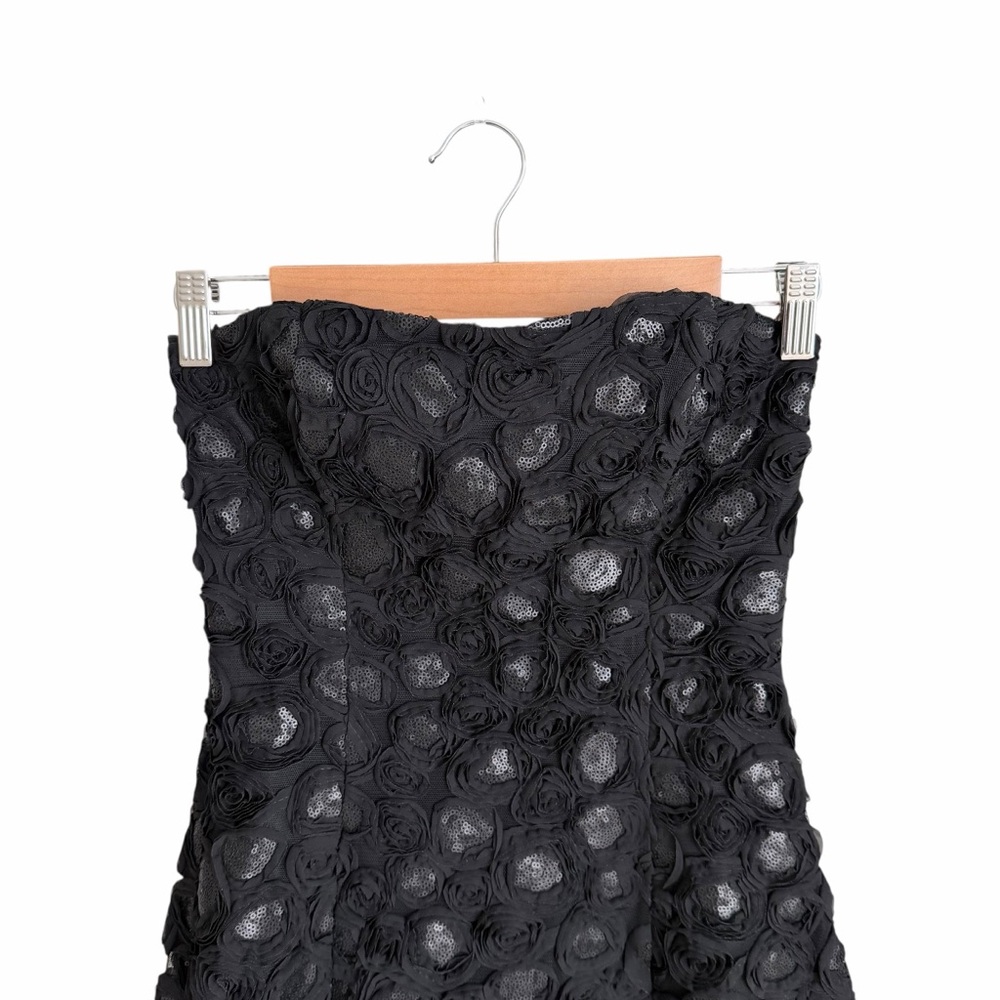 Reformation Nita Strapless Ruffled Mini Dress Size 2 NWT - Picture 7 of 14